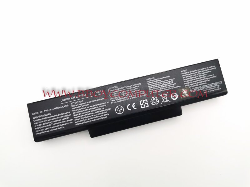 MSI Battery แบตเตอรี่ MSI CR460 CR400 CR400X CR420 CR420X CR440 CX410 CX420 CX420X CX420MX VR430 VR610 CX705 EX400 GX400 GX620 M660 M655 M662 M670 M677 BTY-M66