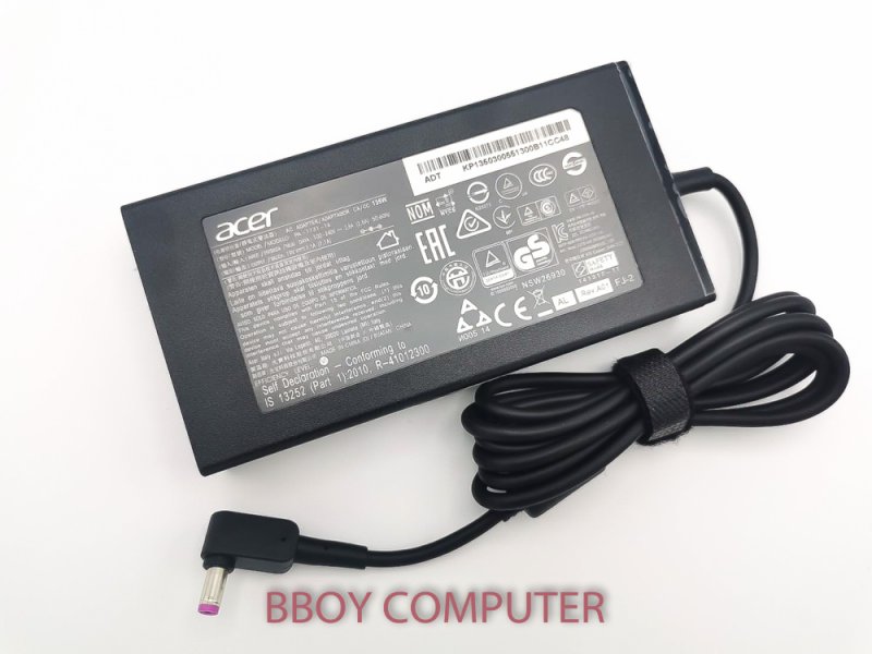 ACER Adapter อะแดปเตอร์ ของแท้ ACER 19V 7.1A หัว 5.5*1.7 MM 135W ACER Nitro 5 AN515 series  AN515-51 AN515-52 AN515-53 AN515-54 A715-74