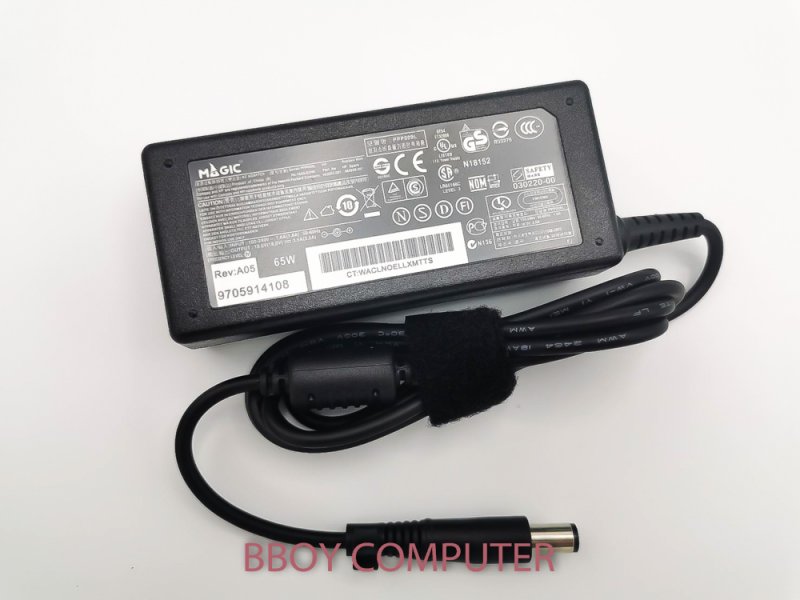 HP Adapter อะแดปเตอร์ HP/COMPAQ 18.5V 3.5A หัว 7.4*5.0 MM 65W