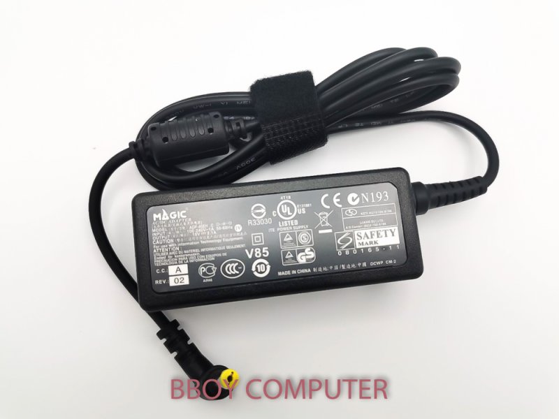 ACER Adapter อะแดปเตอร์ ACER 19V 2.1A หัว 5.5*1.7 MM acer s220hql. *+