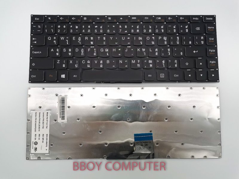 LENOVO Keyboard คีย์บอร์ด LENOVO Ideapad U430 U430P U330 U330P U330T ไทย-อังกฤษ