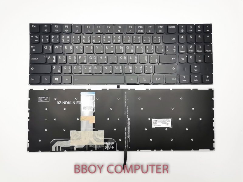 LENOVO KEYBOARD คีย์บอร์ด LENOVO Legion Y520 Y520-15IKB สีดำ มี Backlight ไทย-อังกฤษ **