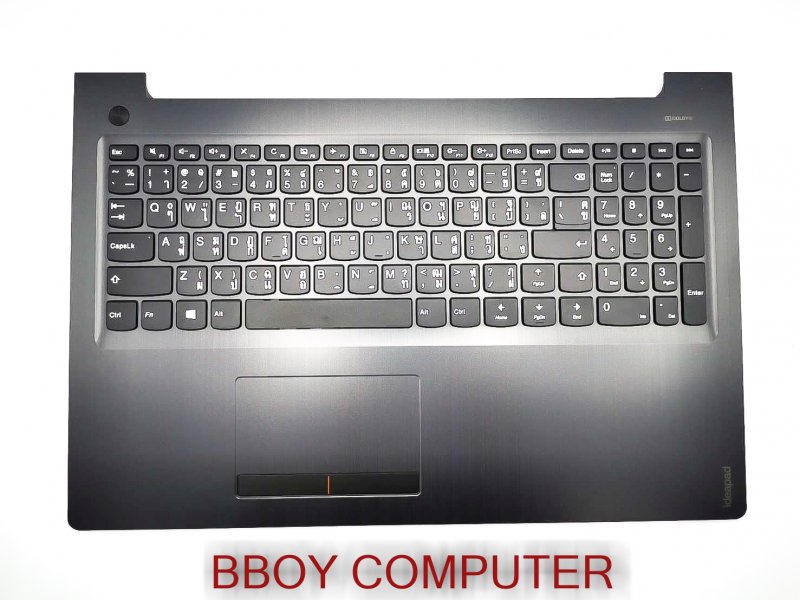 LENOVO Keyboard คีย์บอร์ด Ideapad 310-15 510-15 สีดำ พร้อมบอดี้ ไทย-อังกฤษ