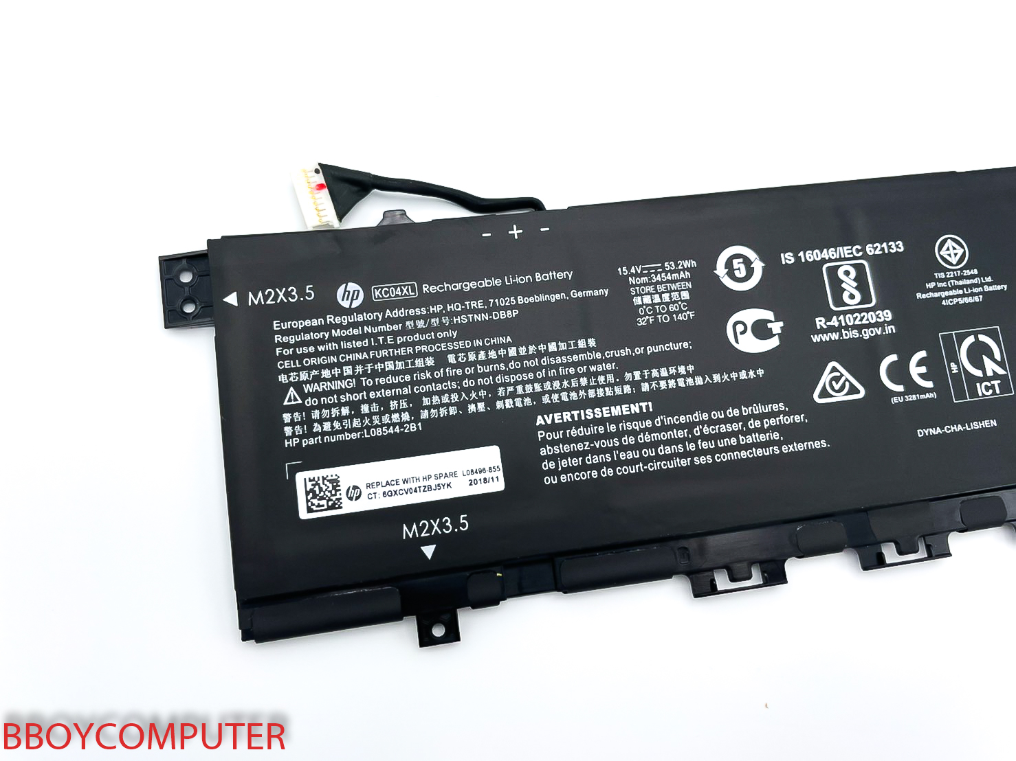KC04XL KC04053XL L08496-855 Laptop Battery For HP Envy X360 13-AG 13-AR 13-AH 13-AQ 13-ar0001na - View #2
