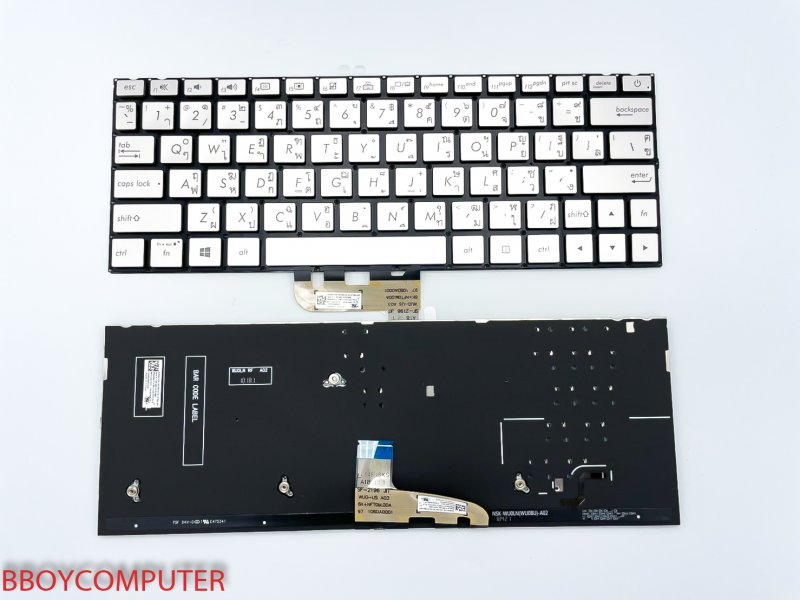 ASUS Keyboard คีย์บอร์ด ASUS ZENBOOK UX333 UX333F TH-EN สีบรอนซ์เงิน