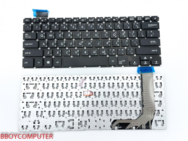 ASUS Keyboard คีย์บอร์ด Asus X407U X407M ไทย อังกฤษ