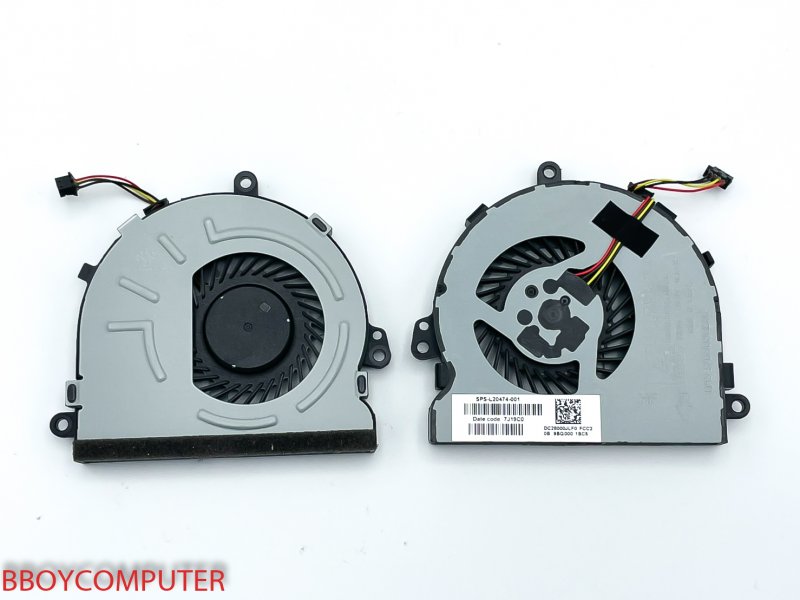HP CPU Fan พัดลมโน๊ตบุ๊ค HP 250 G7 255 G7 256 G7 15-DA 15-DB **++