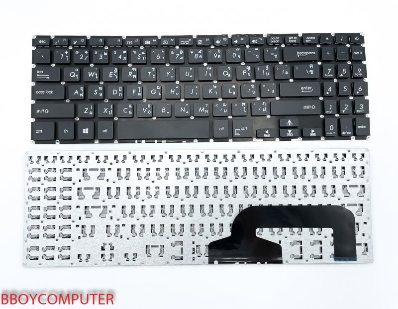 ASUS Keyboard คีย์บอร์ด  ASUS X507 X507U TH-EN