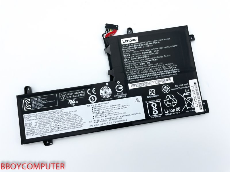 LENOVO Battery แบตเตอรี่ ของแท้ LENOVO L17C3PG2  Y545 Y530-15ICH Legion y7000-2019 Y730-15ICH Y740-15ICHg Y740-15IRH Y740-15IRHg  y540 Y540-15IRH  l17l3pg1  L17M3PG1 L17C3PG1 L17M3PG3  