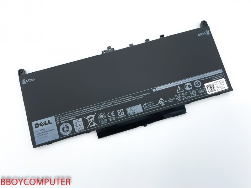 DELL Battery แบตเตอรี่ ของแท้  DELL  Latitude E7470 E7270 4-cell 55Wh Type J60J5 รุ่นนี้มี 2 Type นะครับ ต้องแกะเทียบก่อนสั่งซื้อ **