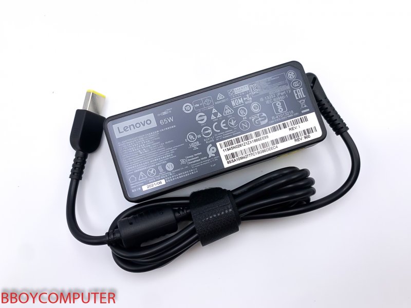  LENOVO Adapter อะแดปเตอร์ ของแท้  LENOVO 20V 3.25A หัว USB PIN  G50-30 ThinkPad e431 T431s T450 T450s T460 T460s T440 T440s T540p T550 T560 ThinkBook 14-IML 65W  *+