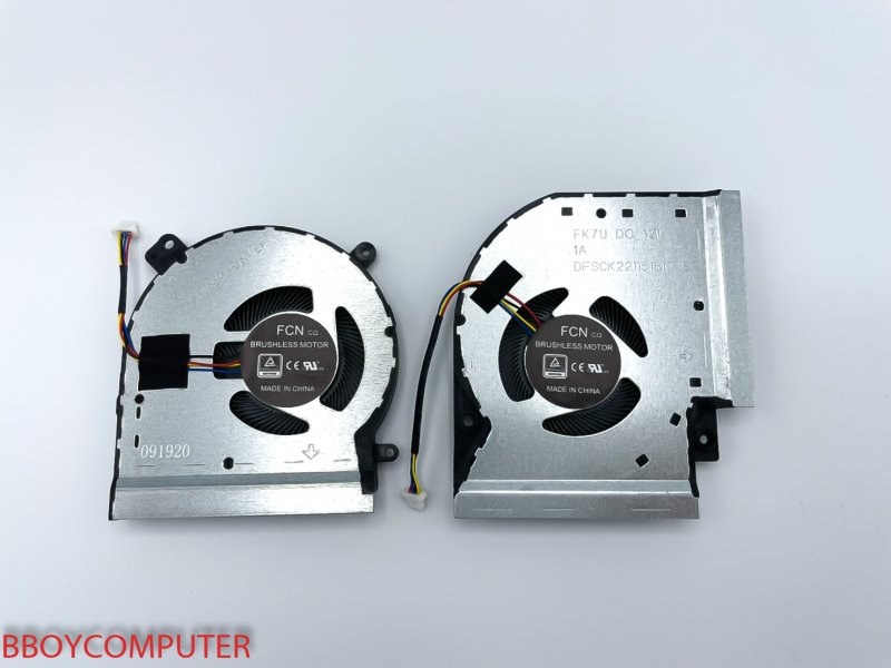 ASUS CPU FAN พัดลมโน๊ตบุ๊ค ROG Strix Scar II Gaming GL504 GL504G GL504GS GL504GM GL504GV GL504GW ขายเป็นคู่ ซ้าย-ขวา
