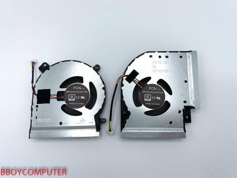 ASUS CPU FAN พัดลมโน๊ตบุ๊ค ROG Strix Scar II Gaming GL504 GL504G GL504GS GL504GM GL504GV GL504GW ขายเป็นคู่ ซ้าย-ขวา ***+++