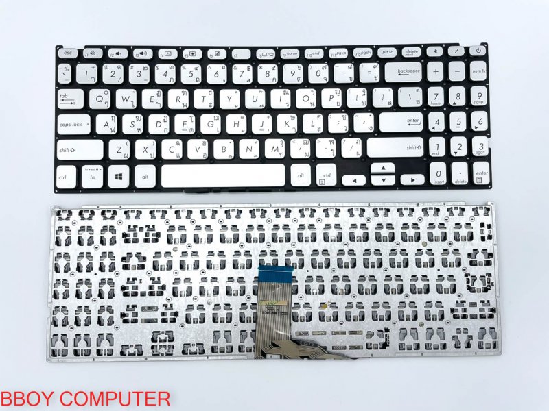 ASUS Keyboard คีย์บอร์ด ASUS X512D X512F สีบรอนซ์ ไทย-อังกฤษ