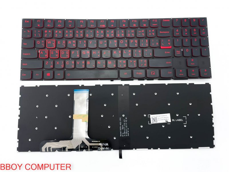 LENOVO Keyboard คีย์บอร์ด LENOVO LEGION Y7000  มีไฟ backlite TH-EN