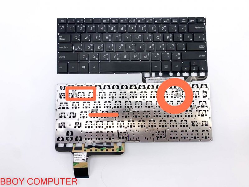 ASUS Keyboard คีย์บอร์ด ASUS UX305 UX305C UX305CA UX305F UX305FA ไทย อังกฤษ **++