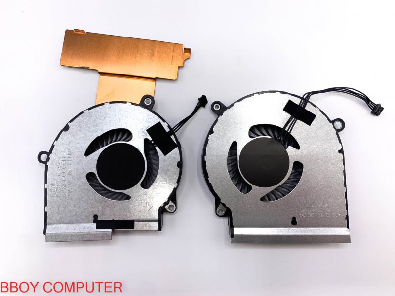 HP CPU Fan พัดลมโน๊ตบุ๊ค HP omen 15-DC ขายเป็นคู่ ***+++