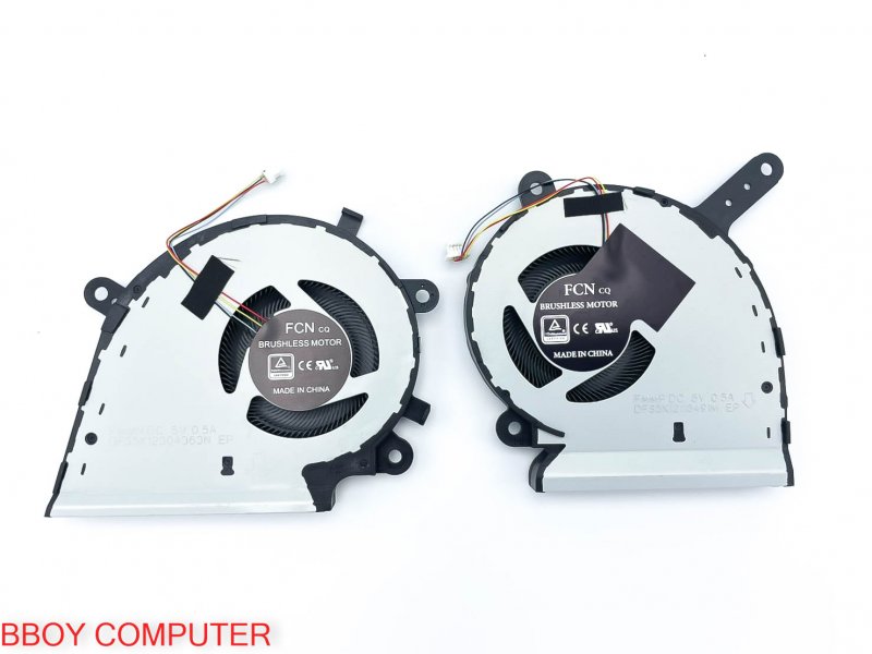 ASUS CPU FAN พัดลมโน๊ตบุ๊ค rog Strix G531G G531GT G531GD G531GW GL542LI Gpu + CPU ขายเป็นคู่ ( G531GU ใช้กับรุ่นนี้ไม่ได้นะครับ) กำลังไฟ 5V ห้ามใช้กับ 12V นะครับ *+