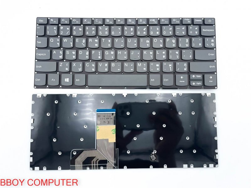 LENOVO Keyboard คีย์บอร์ด LENOVO IdeaPad 120S-11IAP (รุ่นนี้มีสายแพร 2 แบบ ต้องแกะเทียบก่อนนะครับ)
