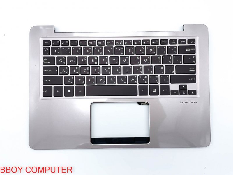ASUS Keyboard คีย์บอดพร้อม body ASUS UX330UA  ไทย-อังกฤษ มีไฟ backlite