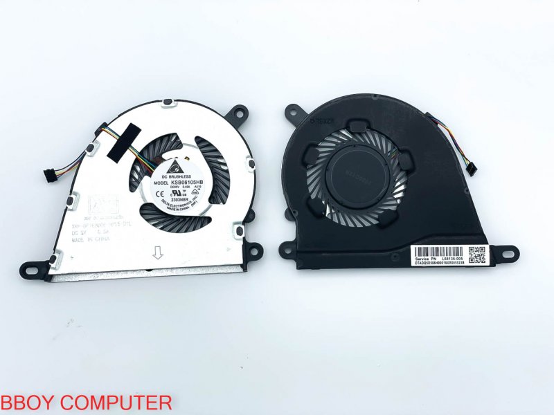 HP CPU Fan พัดลมโน๊ตบุ๊ค  HP 14S-FQ 14S-DQ 15s-fq 15s-eq 15-dy 14-DQ 