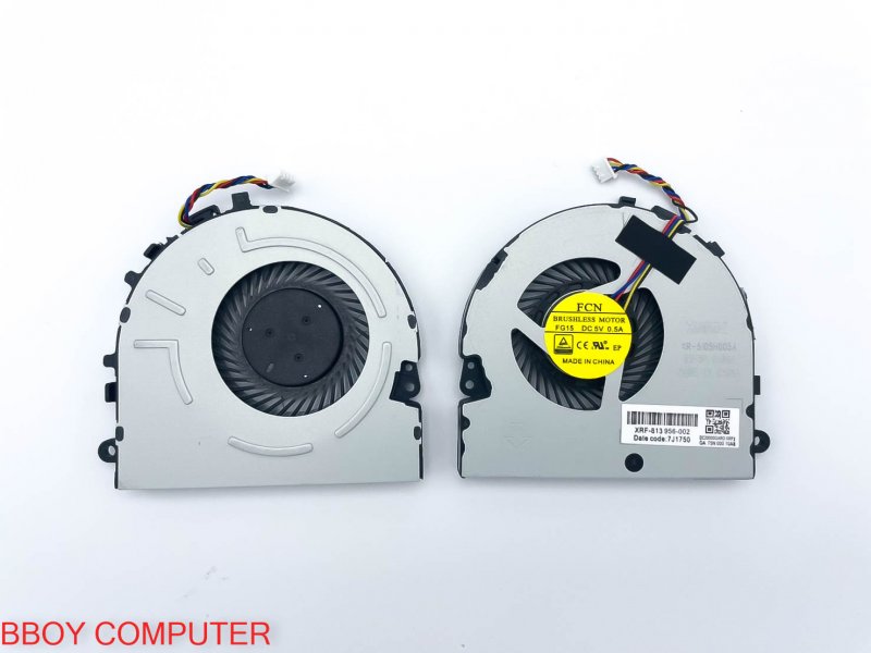 HP CPU Fan พัดลมโน๊ตบุ๊ค HP 15-DA 15-DB Series L20473-001 สายเสียบ 4 พิน รุ่นนี้มี2 แบบ ต้องแกะเทียบก่อนนะครับ **++