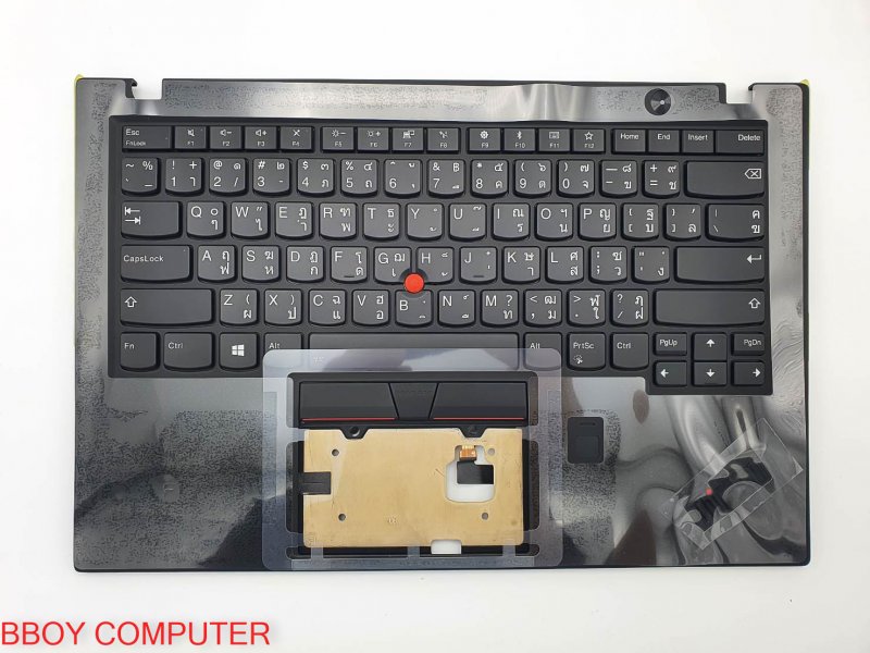 LENOVO Keyboard คีย์บอร์ด LENOVO thinkpad X1 carbon gen6 type 20kh, 20kg พร้อมบอดี้ มีไฟ Backlite ของแท้ LENOVO ประกันร้าน 3 เดือน