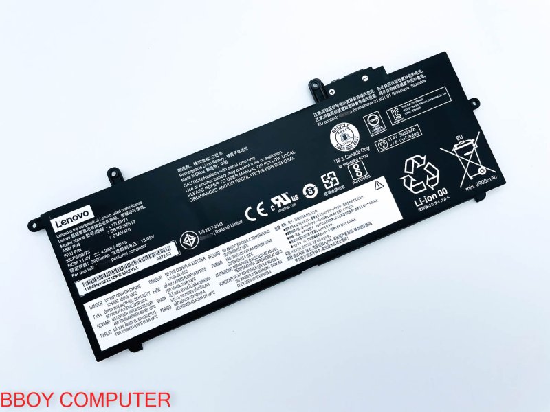 LENOVO Battery แบตเตอรี่ ของแท้ LENOVO thinkpad X280 A285 L17L6P71 SB10K97617 l17c6p71 l17m6p71  *+