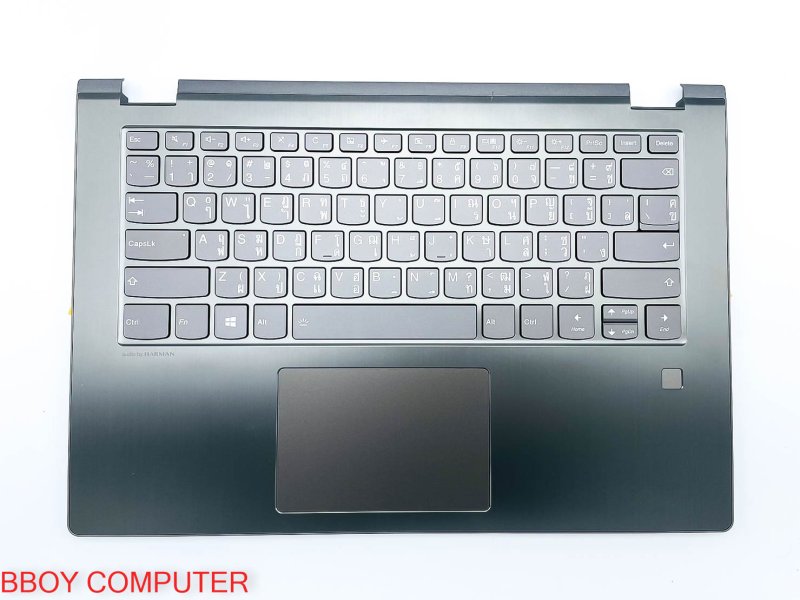 LENOVO Keyboard คีย์บอร์ด Lenovo Yoga 530-14IKB (81EK) พร้อมบอดี้+ทัชแพด