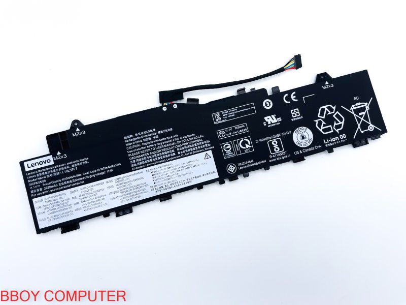 LENOVO Battery แบตเตอรี่ ของแท้ ideapad 5 14iil05 14ALC05  14ARE05 14ITL05 14aba7 part l19c3pf7 L19C3PF3  L19M3PF4 L19C3PF3 L19L3PF7 L19M3PF3 