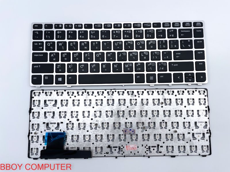 HP Keyboard คีย์บอร์ด HP 9470 9470m 9480 9480m ไทย-อังกฤษ *+