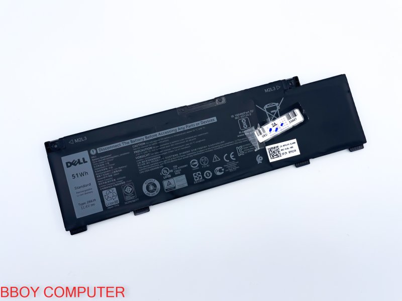 DELL Battery แบตเตอรี่ ของแท้  DELL type 266j9 G3 15 3500 3790 3590 3779 G5 5587 5590 inspiron 5490 ใช้กับ cpu gen 2-7 เท่านั้น *+