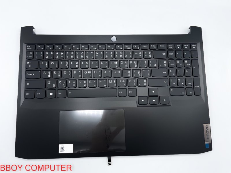 LENOVO Keyboard คีย์บอร์ด LENOVO ideaPad Gaming 3-15IHU6 82K1 ideapad Gaming 3-15ACH6  82K2 Upper Case สินค้า C-cover with keyboard มีไฟ backlite