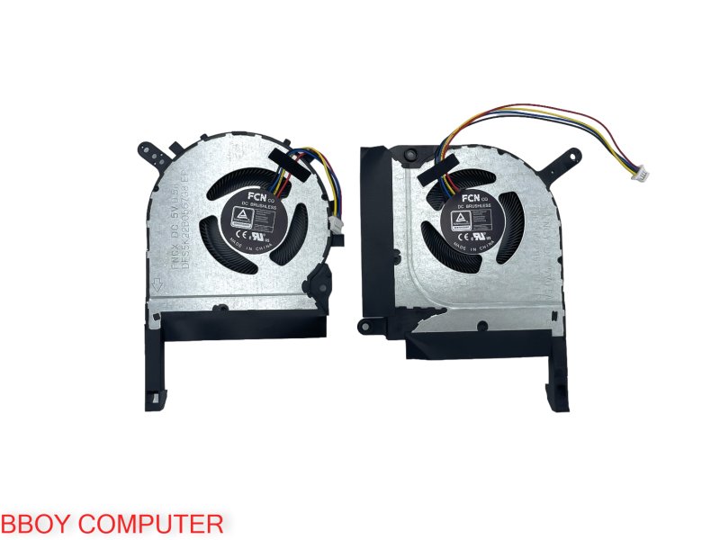 ASUS CPU FAN พัดลมโน๊ตบุ๊ค ASUS Gaming  FX506HE FA506IV   FX506HCB FA506IU TUF506IV TUF506IU  ใช้ไม่ได้กับรุ่น FA506QM ( รุ่นนี้ต้องแกะพัดลม ออกมาเทียบตำแหน่งยึดน๊อตก่อนกดสั่งนะครับ)   