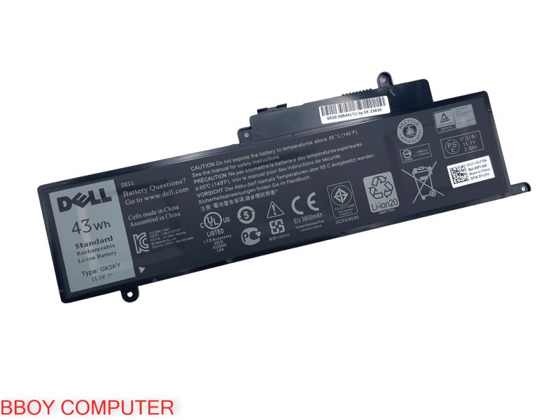 DELL Battery แบตเตอรี่ ของแท้ DELL type GK5KY Inspiron 13 7347 7348 7352 7353 7359 7568 3147 3148 gk5ky ***+++