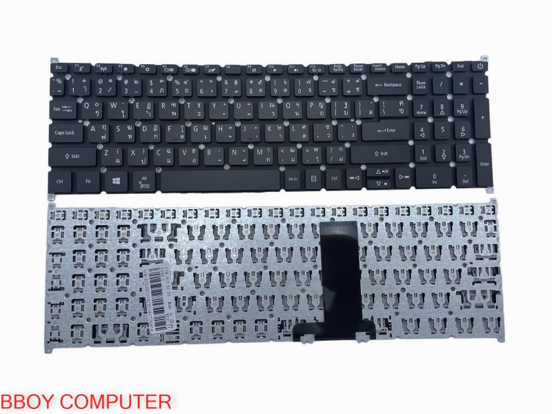 ACER Keyboard คีย์บอร์ด ACER ASPIRE A715-74 A715-74g A715-42G A716-75g A715-72g ไทย อังกฤษ
