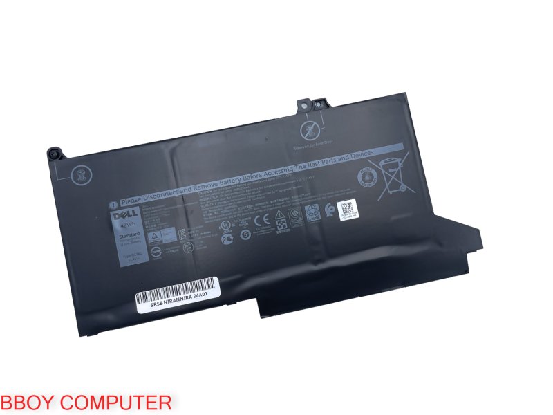 DELL Battery แบตเตอรี่ ของแท้ DELL Latitude 5300 2-in-1 Chromebook Enterprise  5310 2-in-1 Latitude 7400 7300 5300 5310 Type 0G74G 42Wh ต้องแกะแบตเดิมเทียบก่อนสั่งซื้อนะครับ