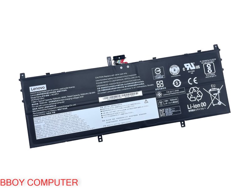 LENOVO Battery แบตเตอรี่ ของแท้ Lenovo YOGA 6 13ARE05 13ALC6 yoga C640-13IML L19C4PD1 L19D4PD1 13alc6