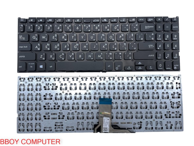 ASUS Keyboard คีย์บอร์ด ASUS ASUS X509 X515 X515DA X515EA X515J X515JA X515UA X515MA สีดำ TH-EN