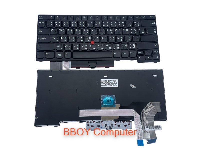 LENOVO Keyboard คีย์บอร์ด LENOVO Thinkpad L14 Gen1 Gen2  (20X1 20X2)  TH-EN ของแท้ศูนย์ Lenovo