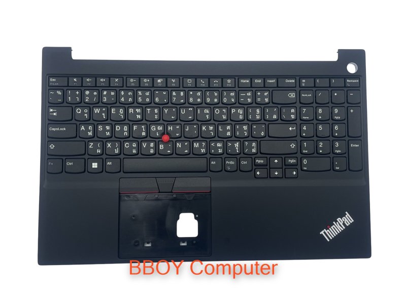 LENOVO Keyboard คีย์บอร์ดพร้อม Body Cover C LENOVO ThinkPad E15 Gen 2  Gen 3Palmrest (20T8,20T9)
