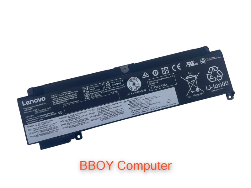 LENOVO Battery แบตเตอรี่แท้ LENOVO SB10F46462 ThinkPad T460s T470s Series แบตก้อนสั้น (รุ่นนี้มี2 แบบก้อนยาว และ ก้อนสั้น ) ***+++