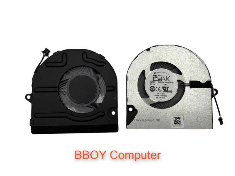 DELL CPU FAN พัดลมโน๊ตบุ๊ค  Dell Inspiron 15 5510 5410 5415 5418 Vostro 5510 5515 7415 หัวเสียบ 4พิน ต้องแกะเทียบก่อนสั่งซื้อ *+