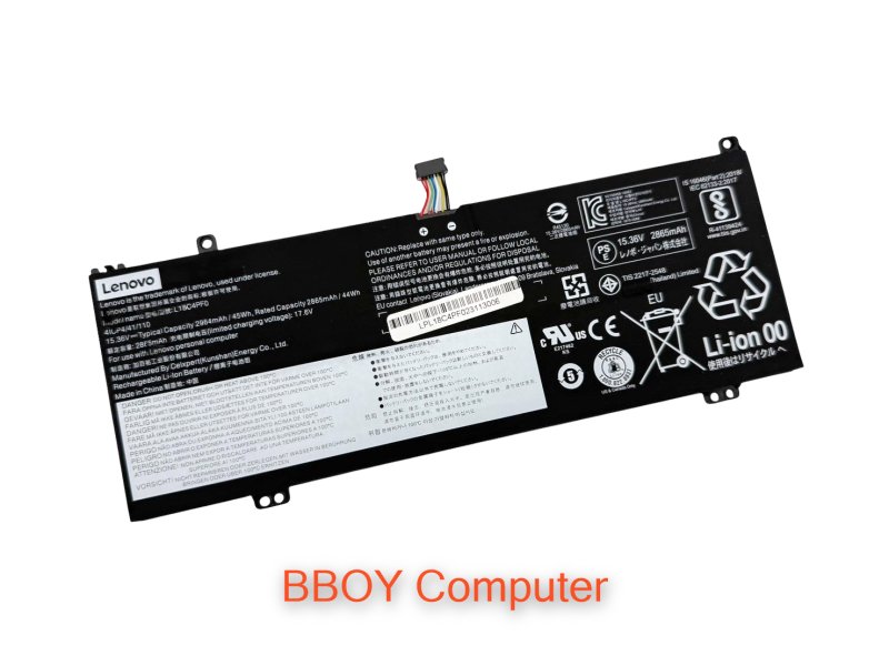 LENOVO Battery แบตเตอรี่แท้  LENOVO thinkbook 13S-IML 14S-IML L18C4PF0 L18M4PF0  L18D4PF0  *+
