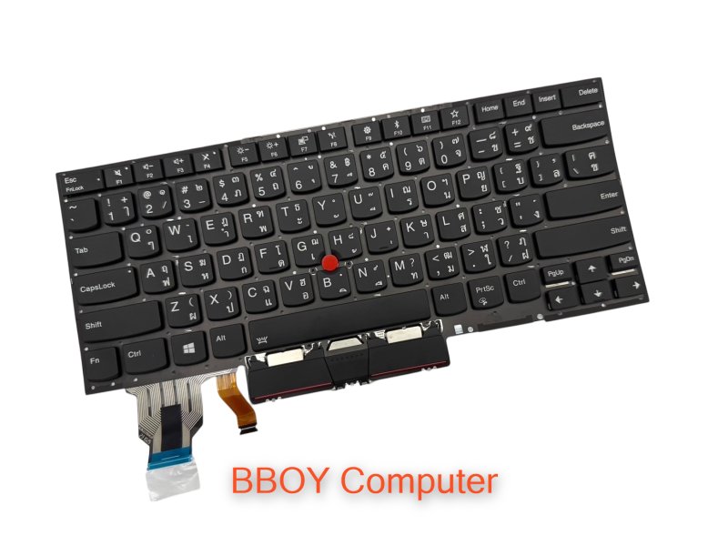 LENOVO Keyboard คีย์บอร์ด LENOVO thinkpad X1 carbon gen7 X1 Carbon 8th  X1 Yoga Gen 5 มีไฟ Backlite 