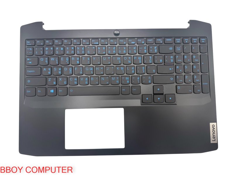 LENOVO Keyboard คีย์บอร์ดพร้อม Body Cover C LENOVO Gaming3  15 15IMH05 ต้องแกะเทียบตำหน่งน๊อต ก่อนสั่งซื้อ