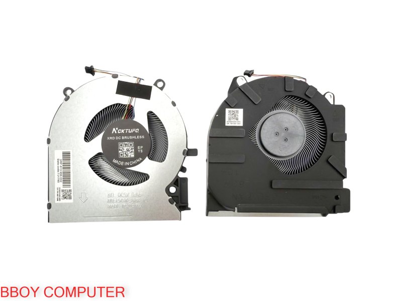 HP CPU Fan พัดลมโน๊ตบุ๊ค Hp CPU & GPU HP VICTUS Gaming 16-E 80W  ขายเป็นคู่ ซ้าย-ขวา  รุ่นนี้มี 60w และ 80w รบกวนแกะเทียบก่อนสั่งซื้อ **++