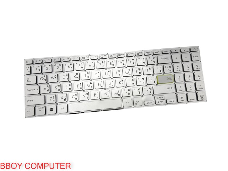 ASUS Keyboard คีย์บอร์ด ASUS ASUS VIVOBOOK S15 S531F สีบรอนส์ มีไฟ ไทย-อังกฤษ ความยาวคีย์บอด 32cm ต้องแกะออกมาวัดเทียบก่อนสั่งซื้อ
