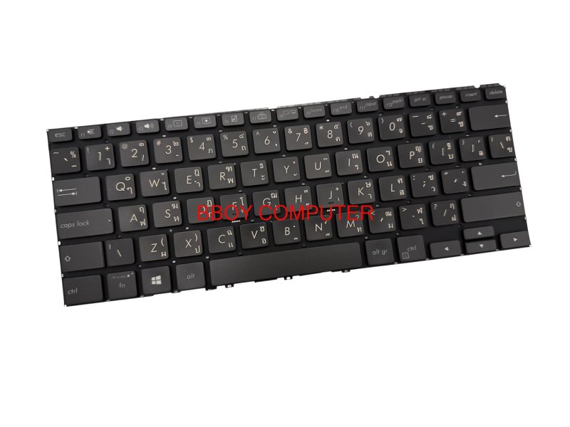 ASUS Keyboard คีย์บอร์ด ASUS Zenbook ux362 ux362f ux362fa q326fa TH-EN มีไฟ Backlite  ก่อนสั่งซื้อต้องแกะเทียบก่อนครับ *+