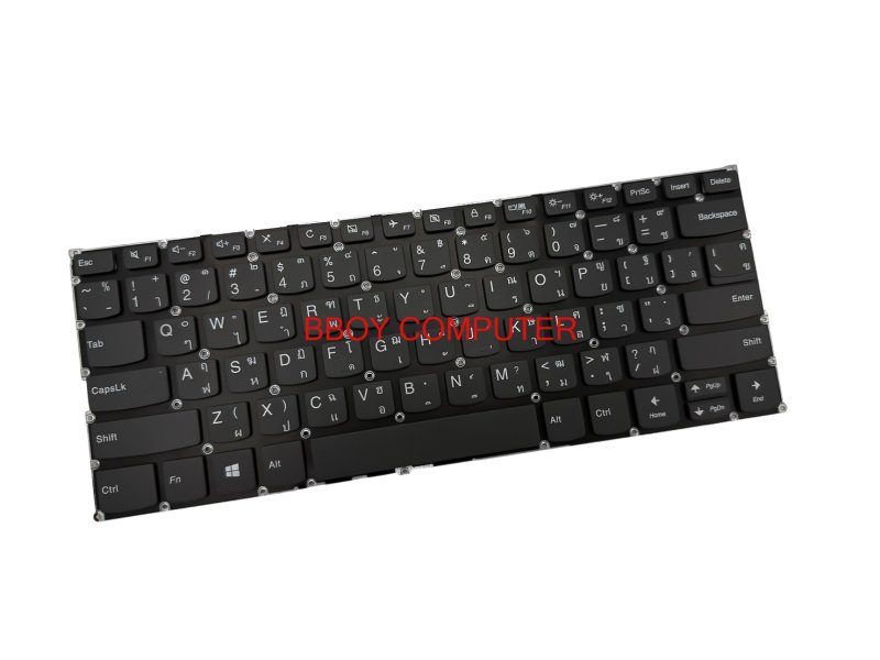 LENOVO KEYBOARD คีย์บอร์ด LENOVO Yoga 530-14 530-14ikb  530-14ARR 530S-14IKB ไทย-อังกฤษ ไม่มีไฟ 